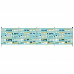 CAMPING ACCESSORIES VW 5 Pole Windbreak (Blue)