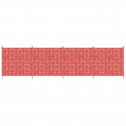VW 5 Pole Windbreak (Red)