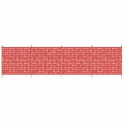 VW 5 Pole Windbreak (Red)