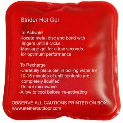Strider Hot Gel Hand Warmer Twin Pack OUTDOOR LIVING