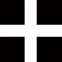 Spirit Of Air FLAG POLES & WINDSOCKS Cornwall St Piran Flag 5ft By 3Ft