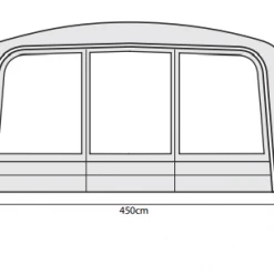 TENTSTENTS Outdoor Revolution Airedale 7SE And 9SE Front Porch Extension