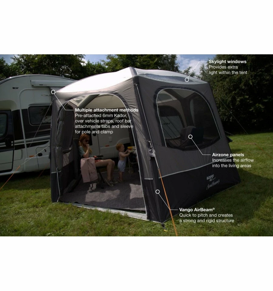 Vango Airhub Hexaway II Tall Drive Away Awning Drive Away Awnings