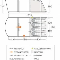Vango Alton Air 400 Airbeam Tent 2021