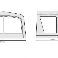 TENTSTENTS Outdoor Revolution Atacama Porch Extension