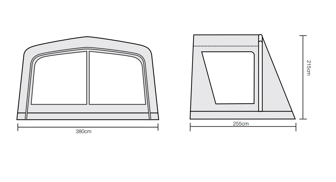 TENTSTENTS Outdoor Revolution Atacama Porch Extension