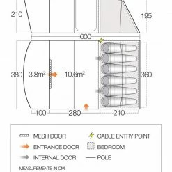Vango Avington II 600XL Tent (2021) TENTSTENTS