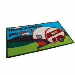 Quest Leisure Quest Washable Home Is Where You Tow It Caravan Mat
