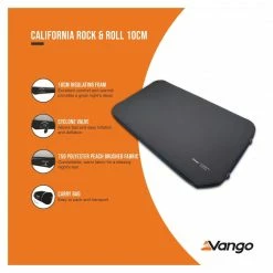SLEEPING Vango California Rock & Roll 10cm Self Inflating Mat
