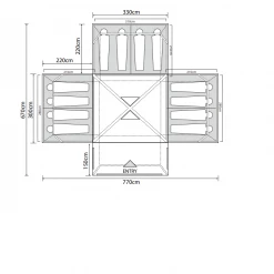 Outdoor Revolution Camp Star 1200 Air Tent Bundle