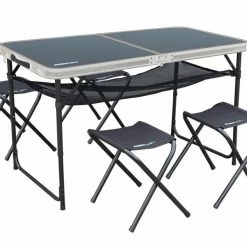 Outdoor Revolution Capri Picnic Table & Stool Set Alu FURNITURE