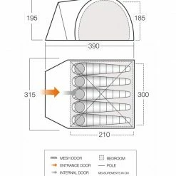 Vango Carron 500 Tent TENTSTENTS