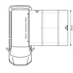 Drive Away Awnings Outdoor Revolution Cayman Cona Air Drive Away Awning