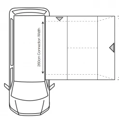 Outdoor Revolution Cayman Cona F/G Drive Away Awning Drive Away Awnings