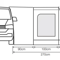 Outdoor Revolution Cayman Cona F/G Drive Away Awning Drive Away Awnings