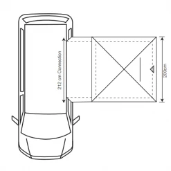 Outdoor Revolution Cayman Handi Low Drive Away Awning