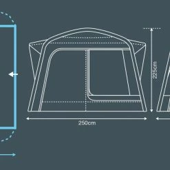 Drive Away Awnings Outdoor Revolution Cayman Pursuit Air Drive-Up-To Awning