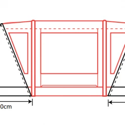 Outdoor Revolution Cayman Combo Porch Door Drive Away Awnings