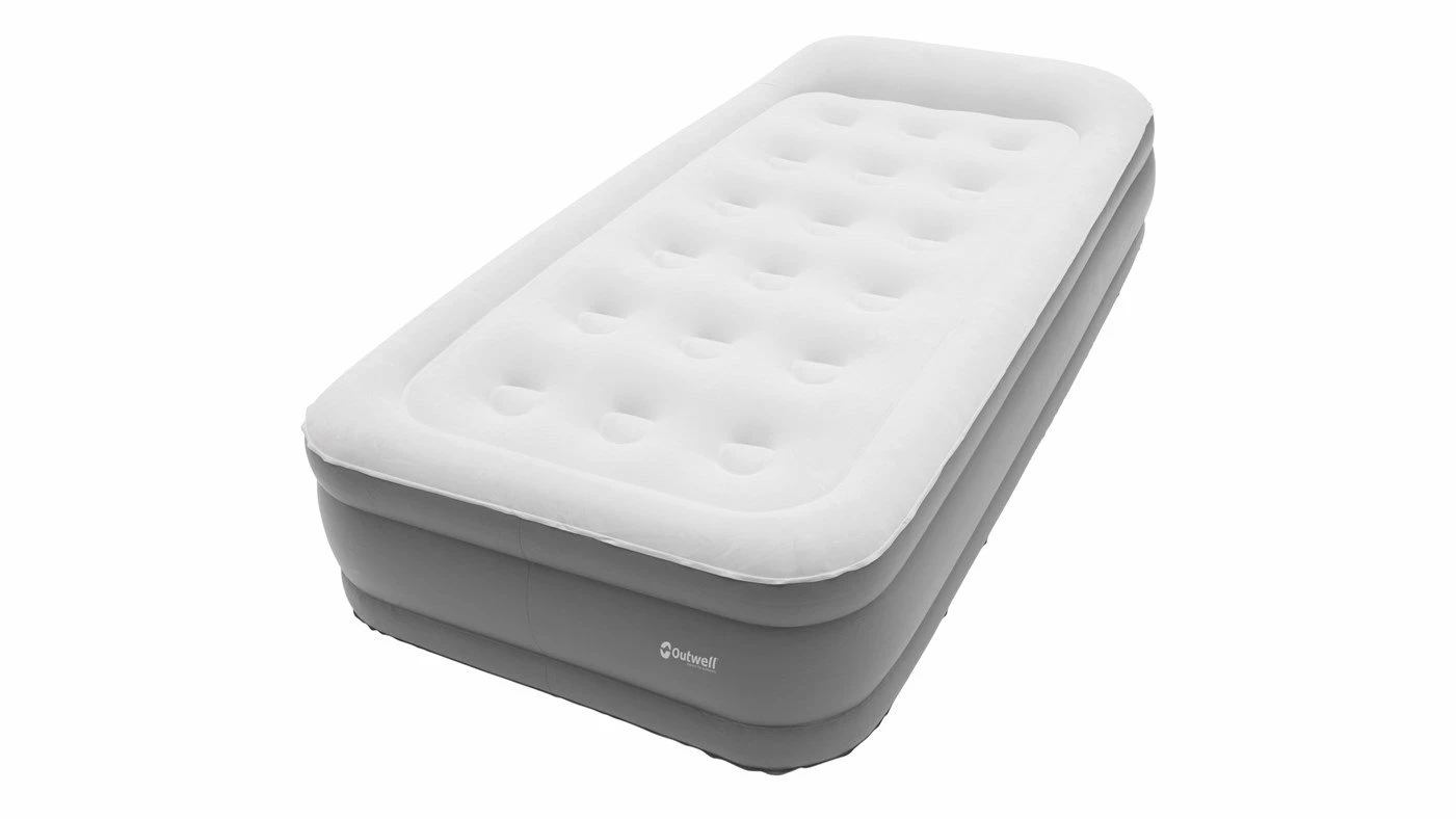 Outwell Flock Superior Single Air Bed With Built In Pump SLEEPING