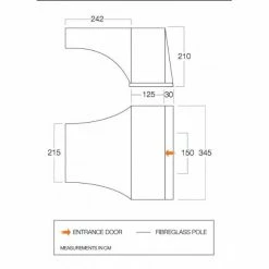 Vango Excel Side Awning - TA001 TENTSTENTS