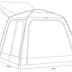 Outdoor Revolution Movelite Cayman XL Drive Away Awning Drive Away Awnings