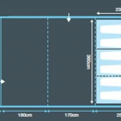 Outdoor Revolution Cruiz 6 TXL (inc Carpet And Footprint) Air Tent