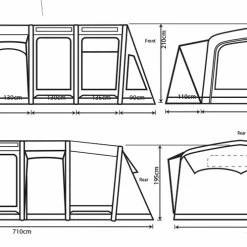 Outdoor Revolution Atacama PC 6.0 Air Tent Package (2021)