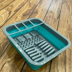 P.L.S Collapsible Dish Rack With Drainer COOKING