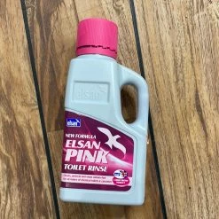 Elsan Pink Toilet Rinse 1 Litre CARAVAN & MOTORHOME