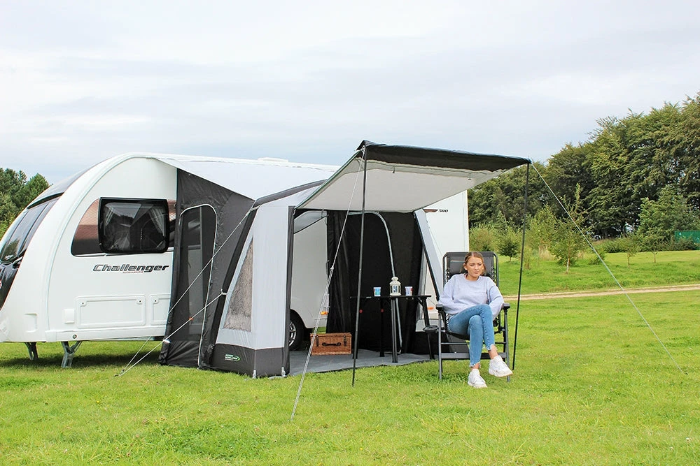 Outdoor Revolution Porchlite 260 Air Awning - (2020) CARAVAN AWNINGS