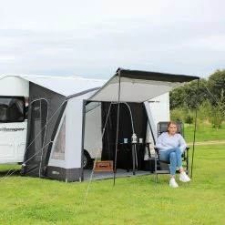Outdoor Revolution Porchlite 260 Air Awning - (2020) CARAVAN AWNINGS