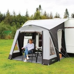 Outdoor Revolution Porchlite 260 Air Awning - (2020) CARAVAN AWNINGS