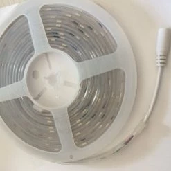 Newquay Camping And Leisure 5M Flag Pole Pre-Set Digital Led Dream Lights Strip