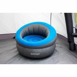 Vango Inflatable Donut Flocked Chair - Blue FURNITURE