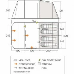 Vango Joro 450 Poled Tent