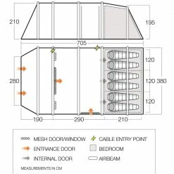 TENTSTENTS Vango Joro Air 600XL Air Tent 2022