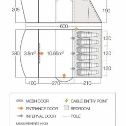 TENTSTENTS Vango Langley II 600XL Tent (2021)