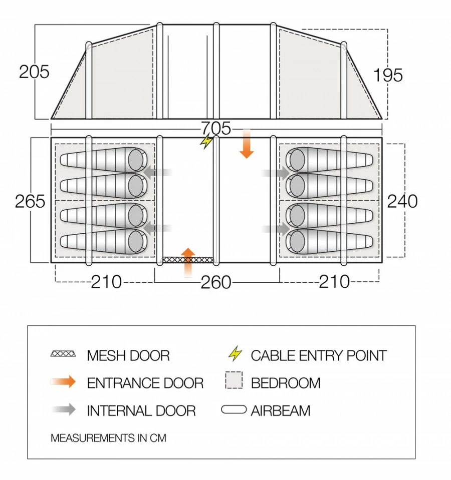 Vango Longleat II Air 800XL (2022)