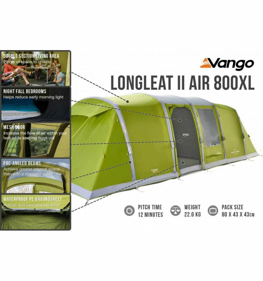 Vango Longleat II Air 800XL (2022)
