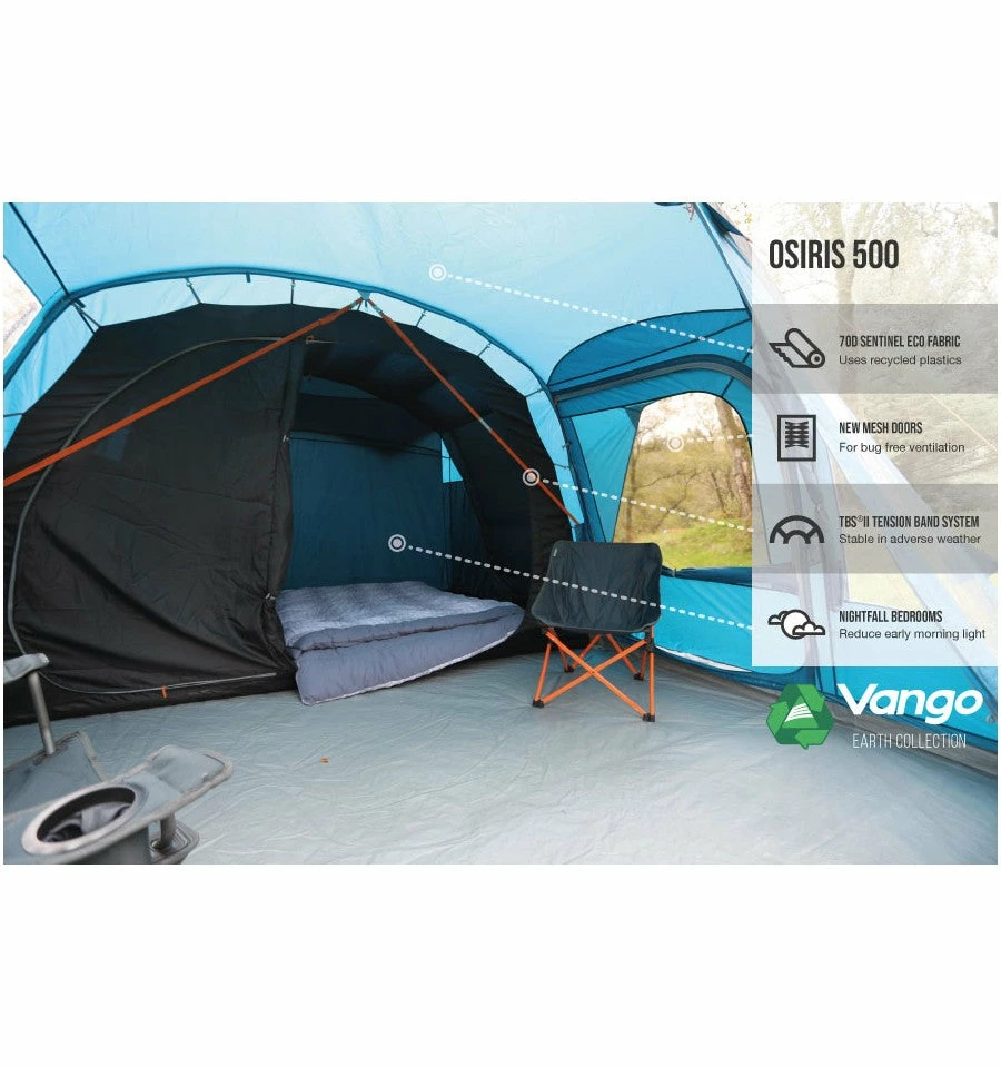 Vango Osiris 500 Poled Tent TENTSTENTS