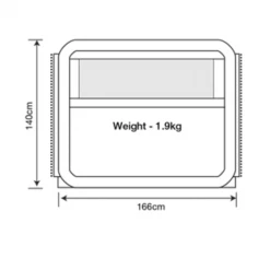 Outdoor Revolution Oxygen Windbreak - 1 Section