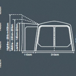 Outdoor Revolution Movelite T4 Lowline Drive Away Awning Drive Away Awnings