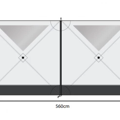 2021 Tents Outdoor Revolution Pronto Windbreak