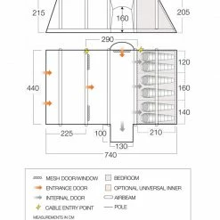 Vango Rome 650XL Airbeam Tent Package (2021) TENTSTENTS