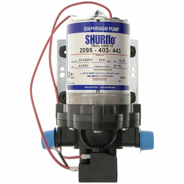 Shurflo Trail King 10L 30PSI Water Pump CARAVAN & MOTORHOME