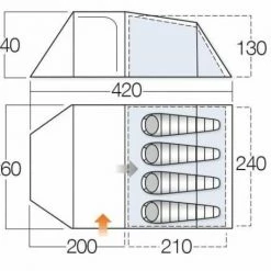 TENTSTENTS Vango Skye 400 Tent