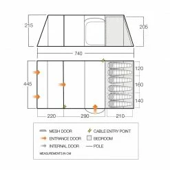 Vango Somerton 650XL Tent Package Deal (2021)