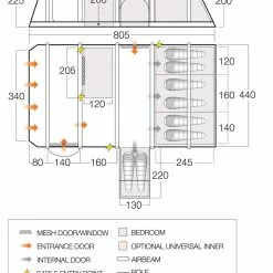 Vango Tahiti II 850XL Tent Package (2020)