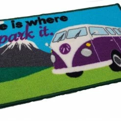 Quest Leisure Quest Washable Home Is Where You Park It Campervan Mat TENTSTENTS