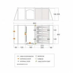 TENTSTENTS Vango Valencia II 450 Air Tent Package